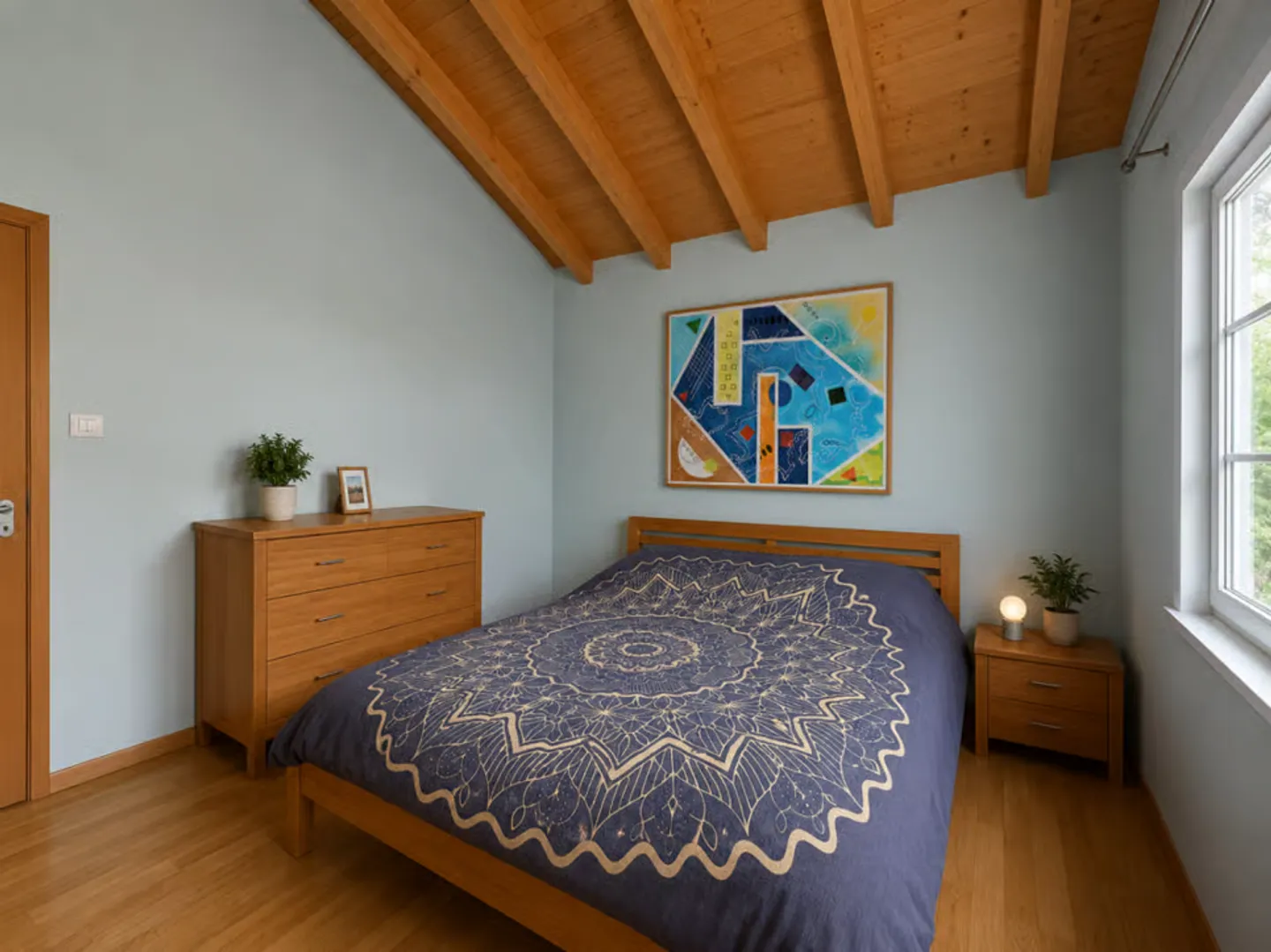 Very spacious individual villa of 5.5 rooms in Saxon with beautiful garden - Photo 10 of 13
