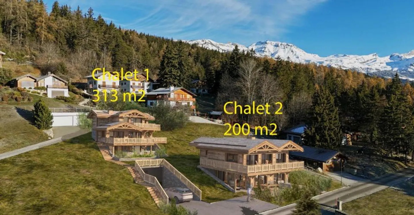 Lussuoso chalet 4,5 locali a Crans-Montana con vista - Foto 3 di 10
