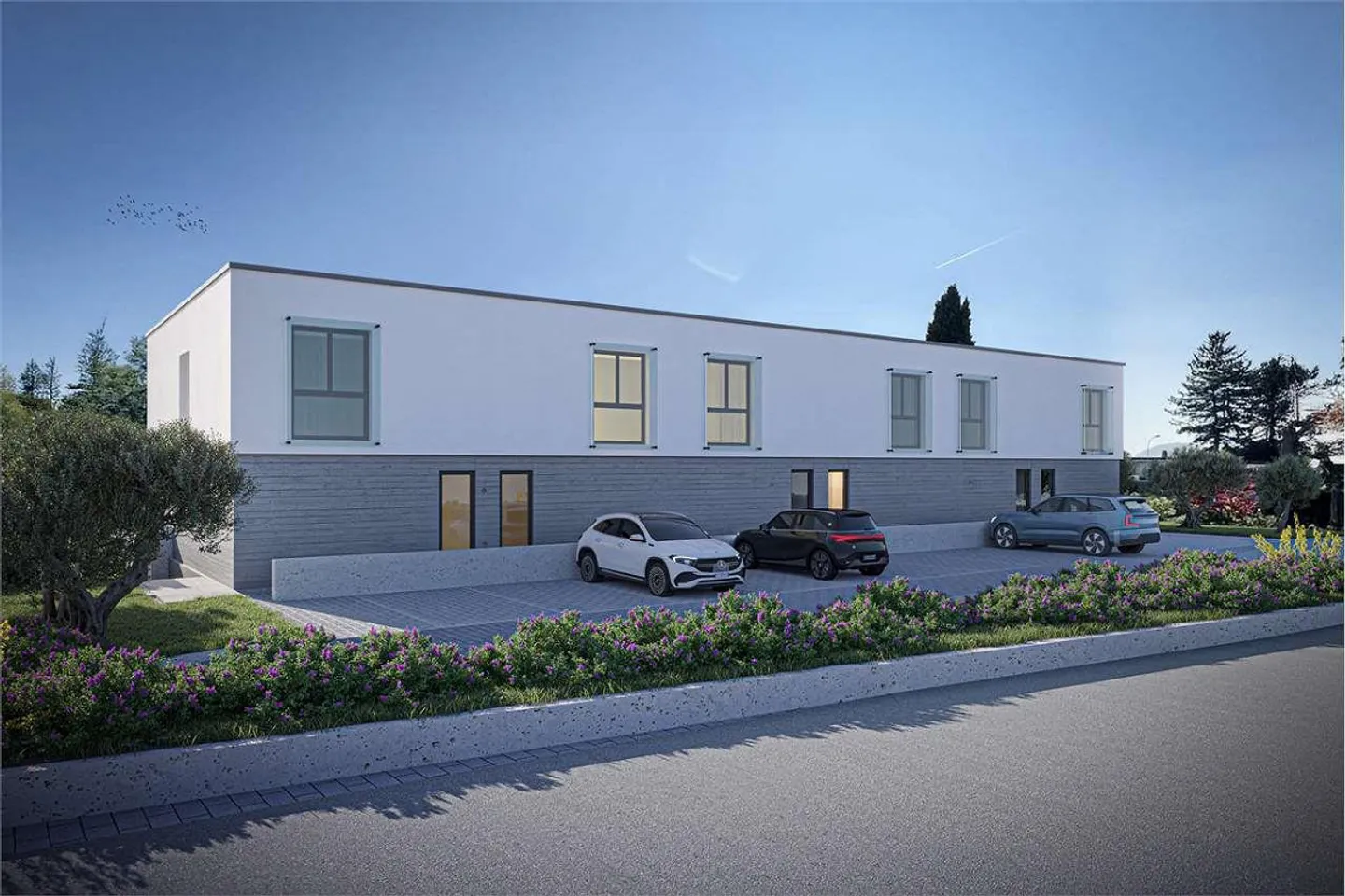 Moderne case a schiera con 4,5 stanze e giardino privato - Foto 2 di 3