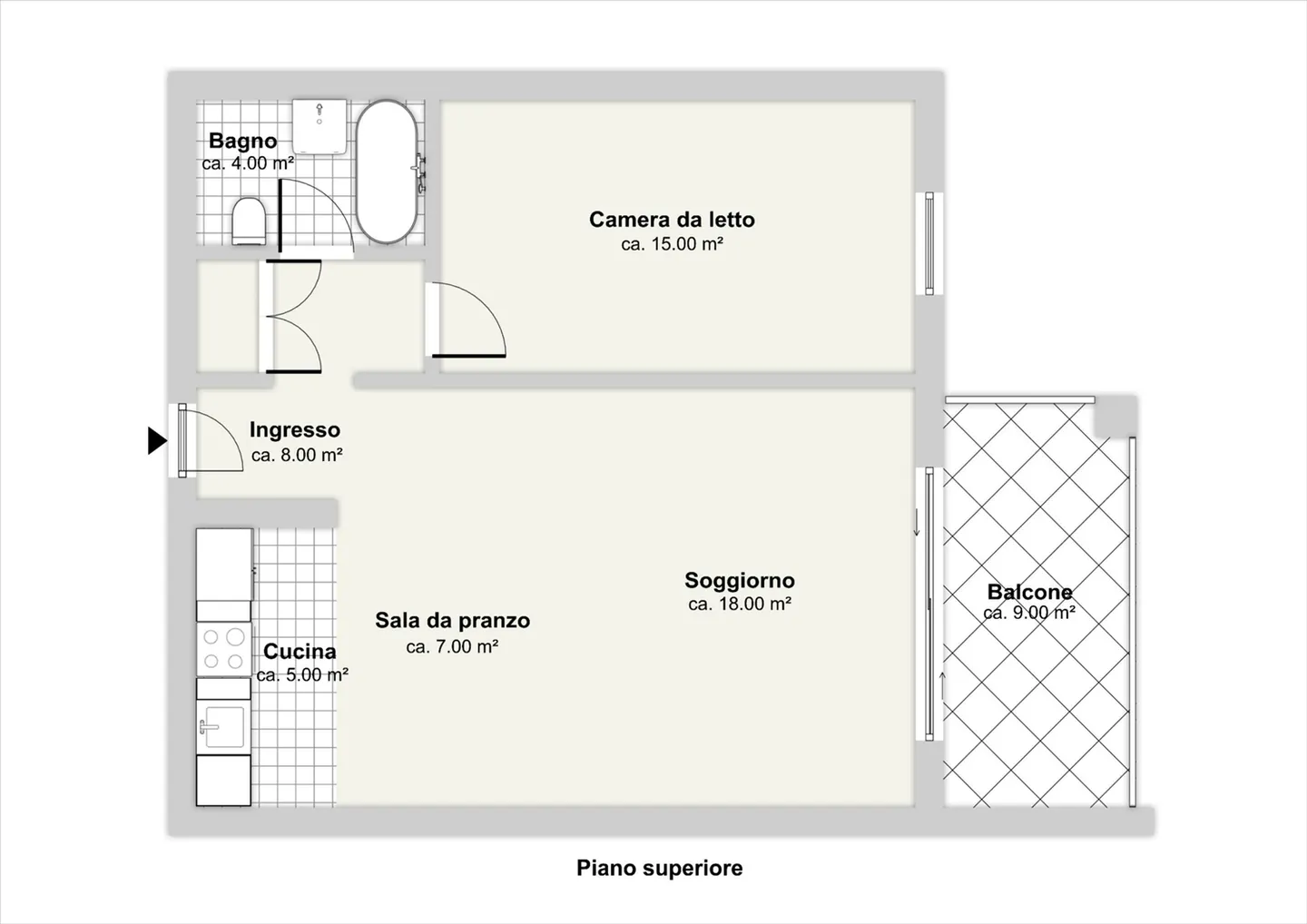 Appartement dans un endroit calme. Les deux premiers mois de stationnement gratuits - Photo 8 sur 8
