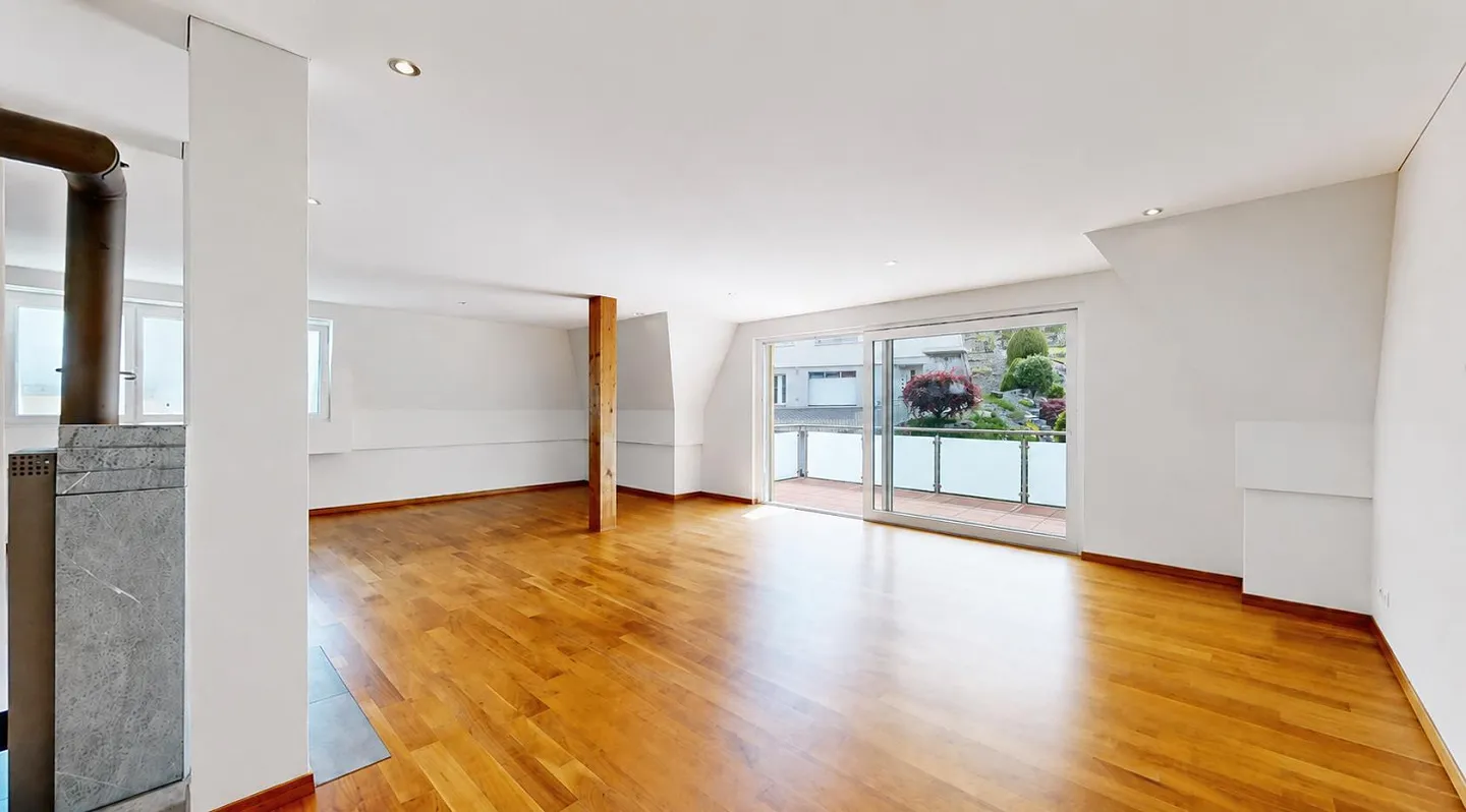 Stilvolle, moderne 5.5-Zi Attika-Wohnung (138 m2) mit grossem Balkon - Photo 1 of 18