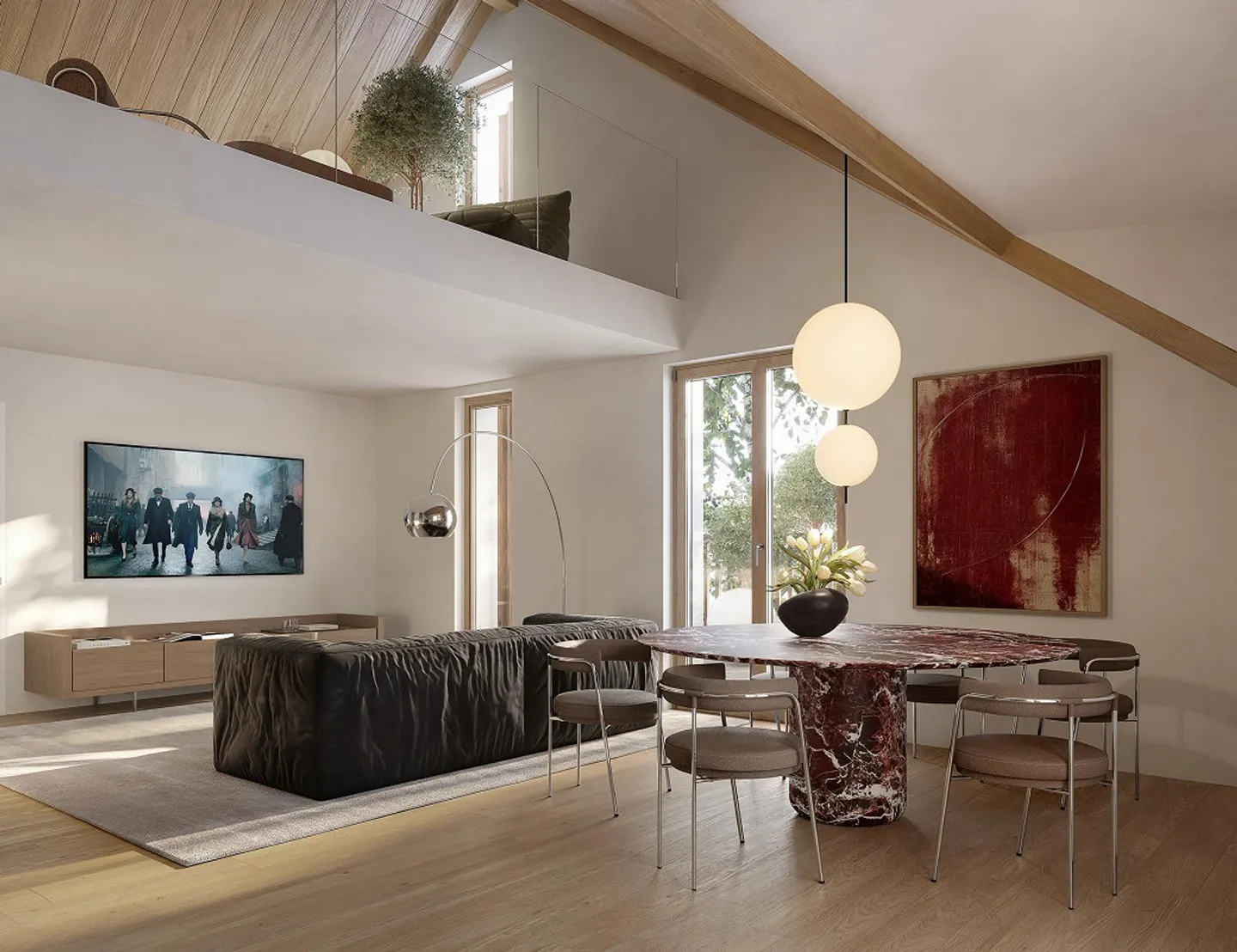 3.5 Rooms: ZUHAUSEN – Stylish Living in Nature - Photo 8 of 9