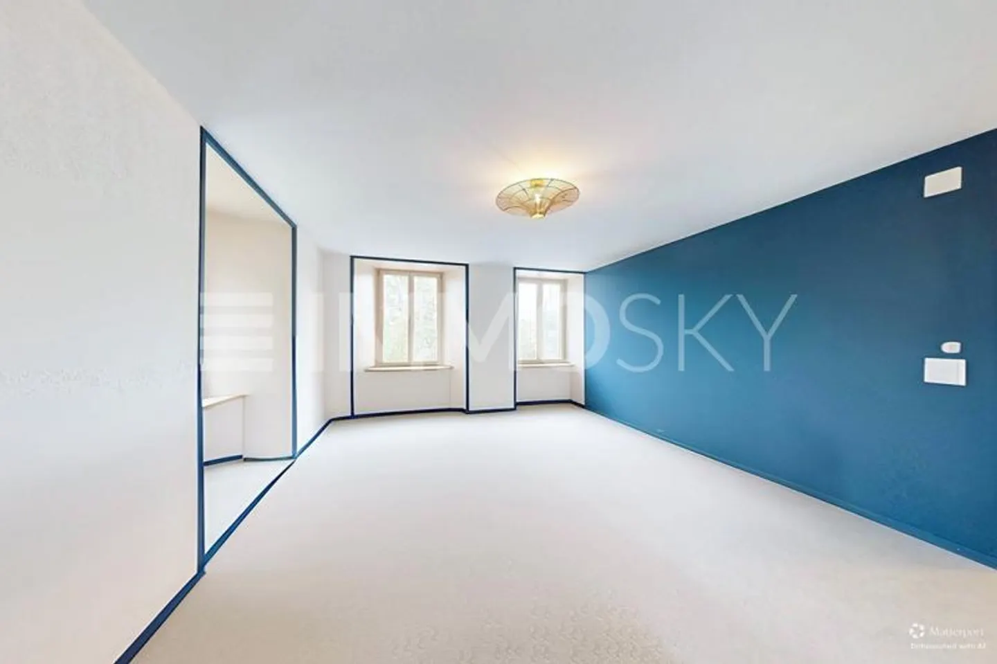 Spacious 2.5-room apartment 15 min from Locle - Photo 3 of 8