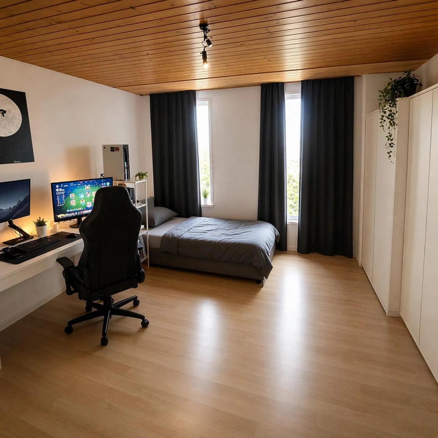 Geräumige Wohnung mit Aussicht - Foto 4 von 5
