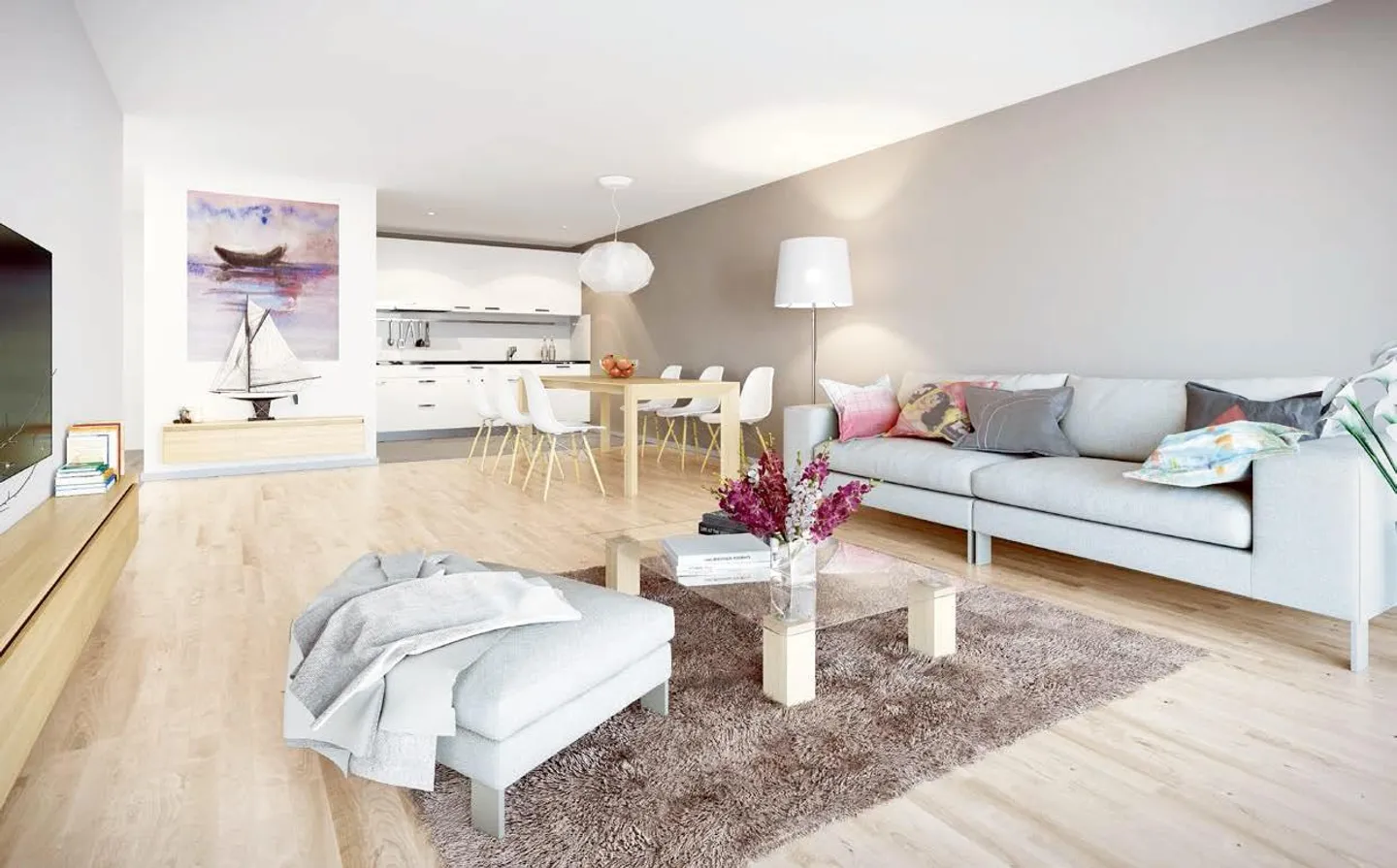 Condominio moderno e luminoso di 3,5 stanze con vista sulla natura - Foto 1 di 21