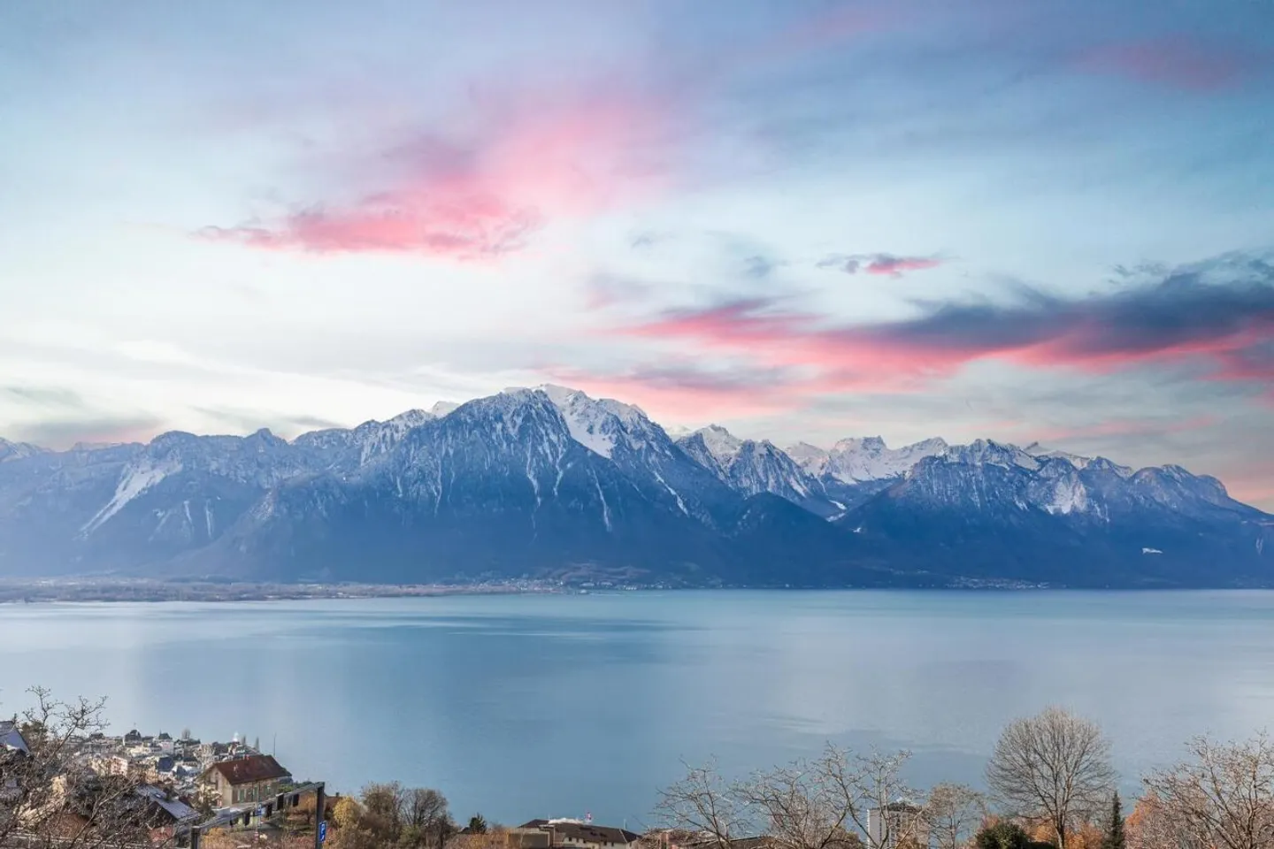 Atemberaubender Blick auf den Genfersee und die Berge! In der Nähe von Montreux! - Foto 11 von 12