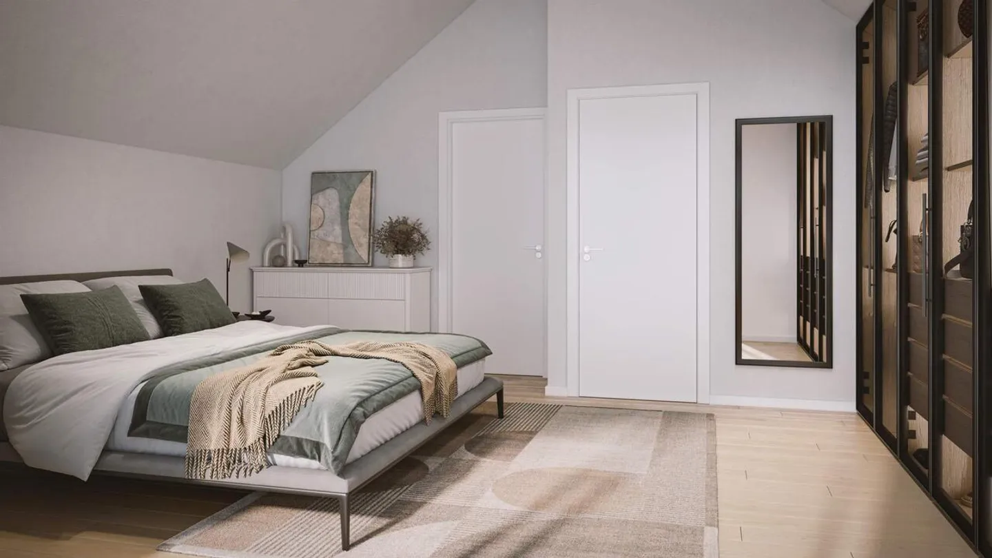 Neue Promotion "Harmonia" in Romanel-sur-Lausanne - 3,5-Zimmer-Wohnungen in neuen Dachgeschossen zu verkaufen - Foto 14 von 15