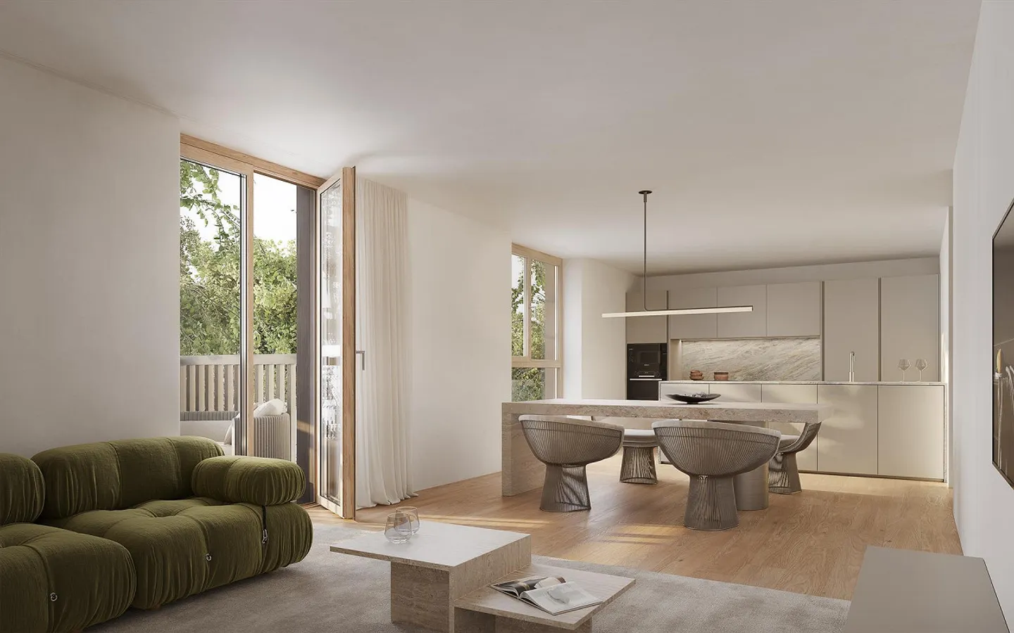 4.5 Rooms: ZUHAUSEN – Spacious Living Dreams with a View - Photo 7 of 12