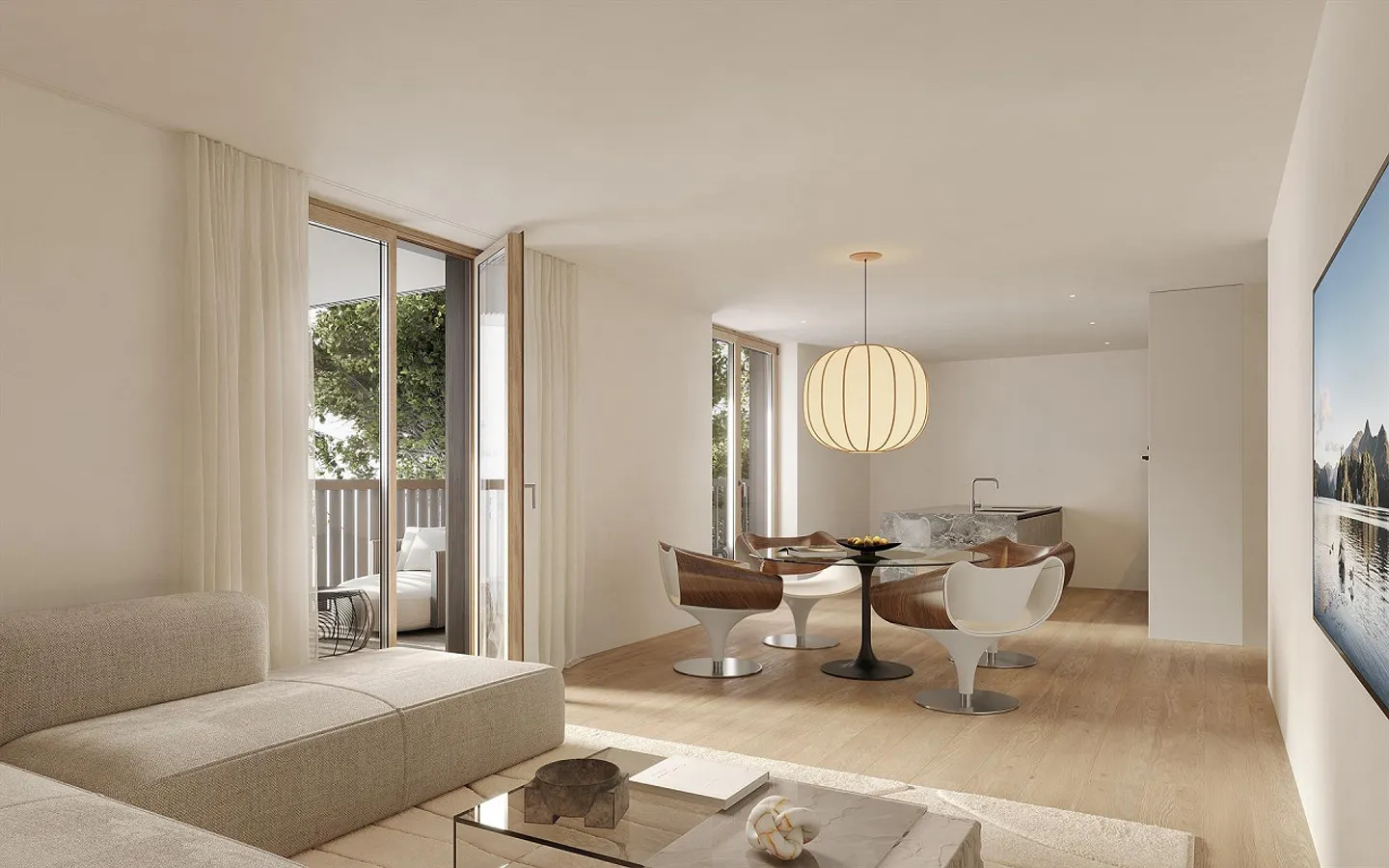 4.5 Rooms: ZUHAUSEN – Spacious Living Dreams with a View - Photo 9 of 12