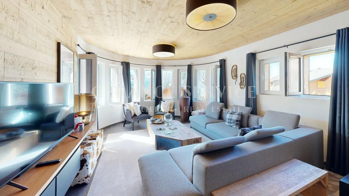 Renoviertes Apartment in Villars - Foto 1 von 16