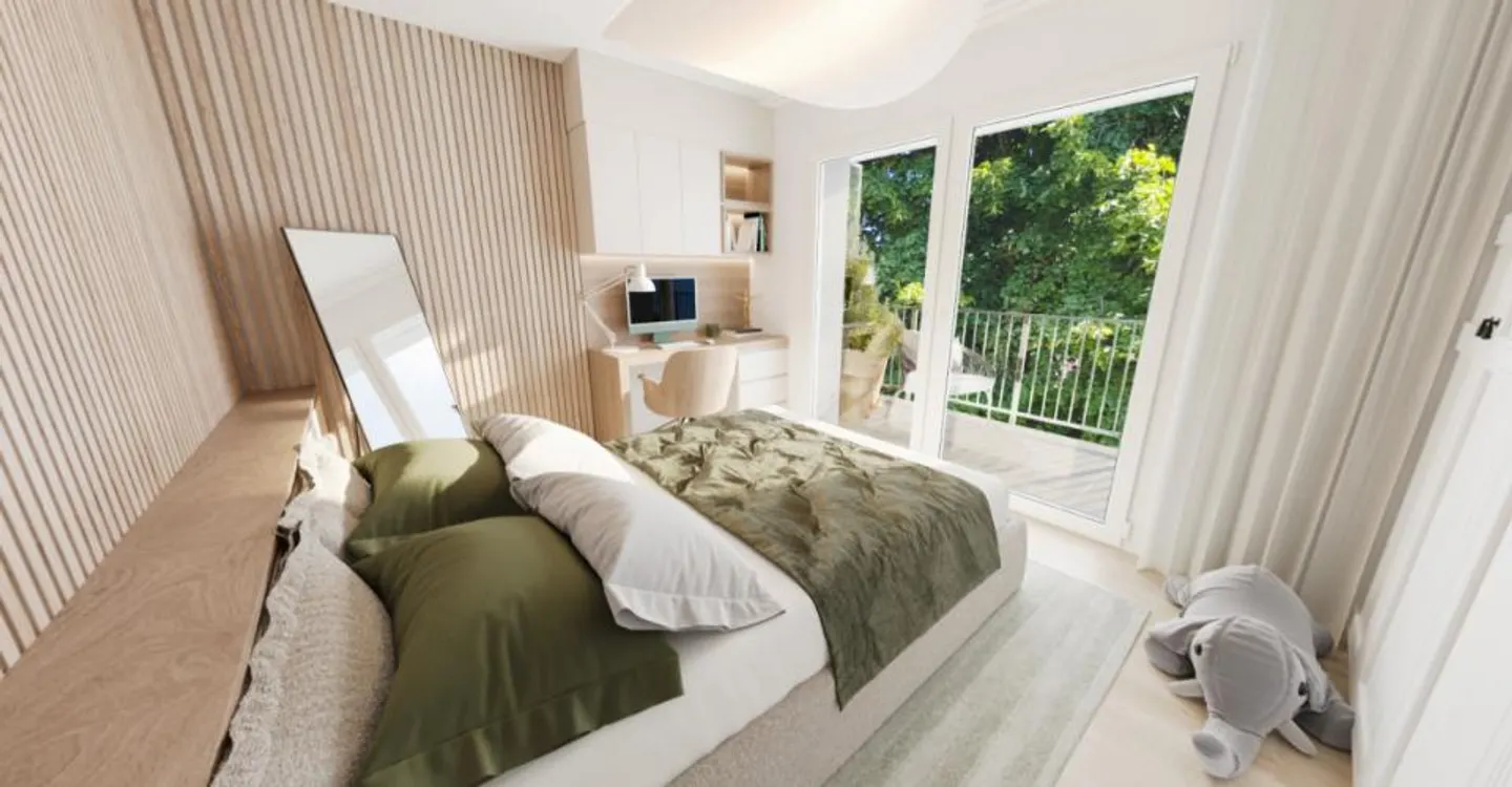 The elegance of a bright and refined setting for this 3.5-room apartment of 98 m² - Photo 5 of 9