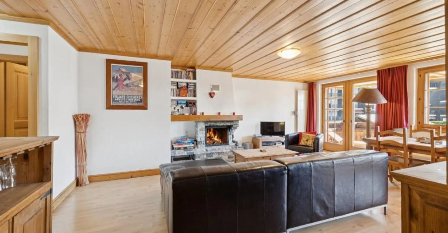 Villars, privileged location 3.5p with charm, large balcony, beautiful - Photo 10 of 13