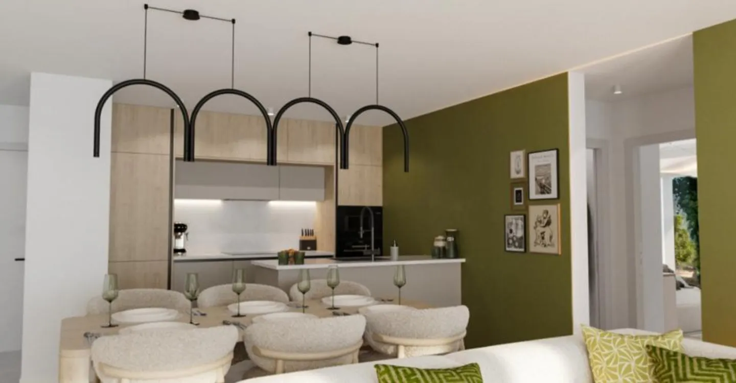 The elegance of a bright and refined setting for this 3.5-room apartment of 98 m² - Photo 2 of 9