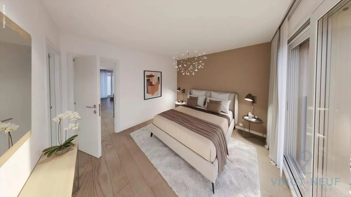 Bientôt disponible - 3 maisons mitoyennes à Thônex - Photo 4 sur 7