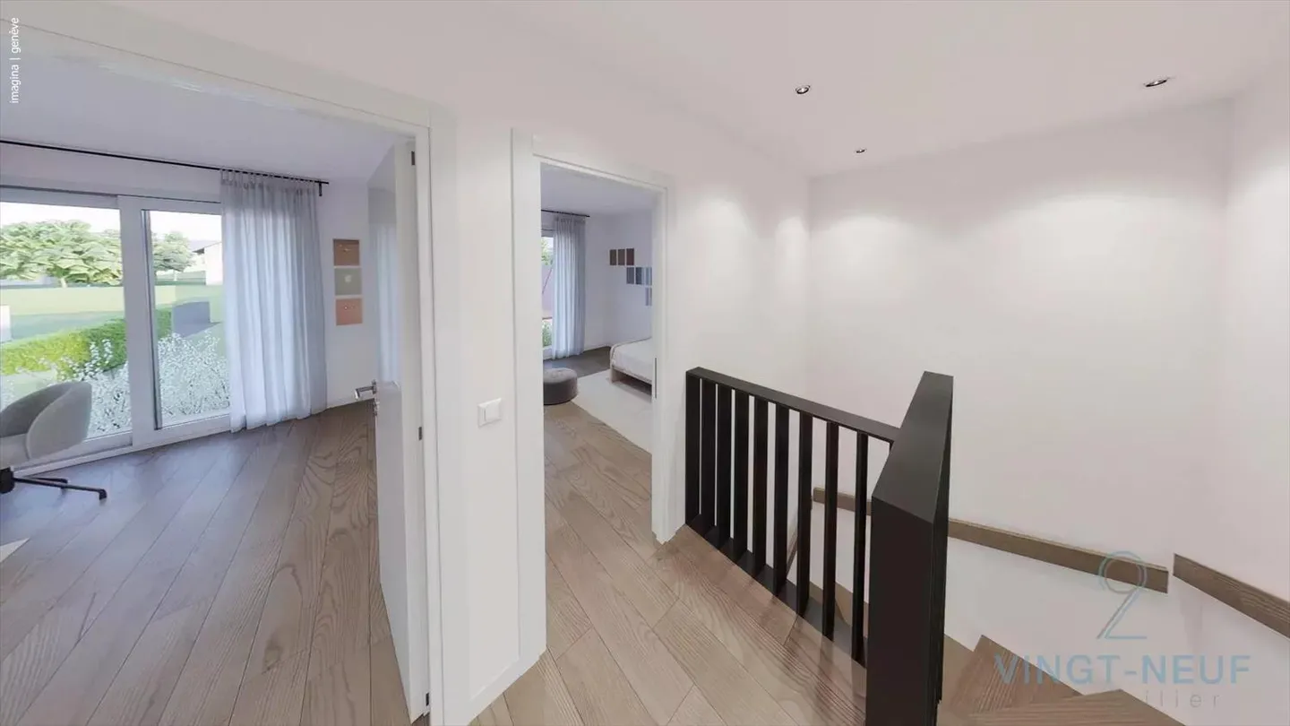 Bientôt disponible - 3 maisons mitoyennes à Thônex - Photo 6 sur 7