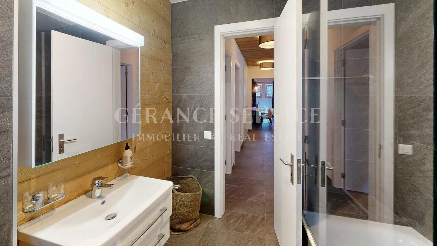 Renoviertes Apartment in Villars - Foto 14 von 16