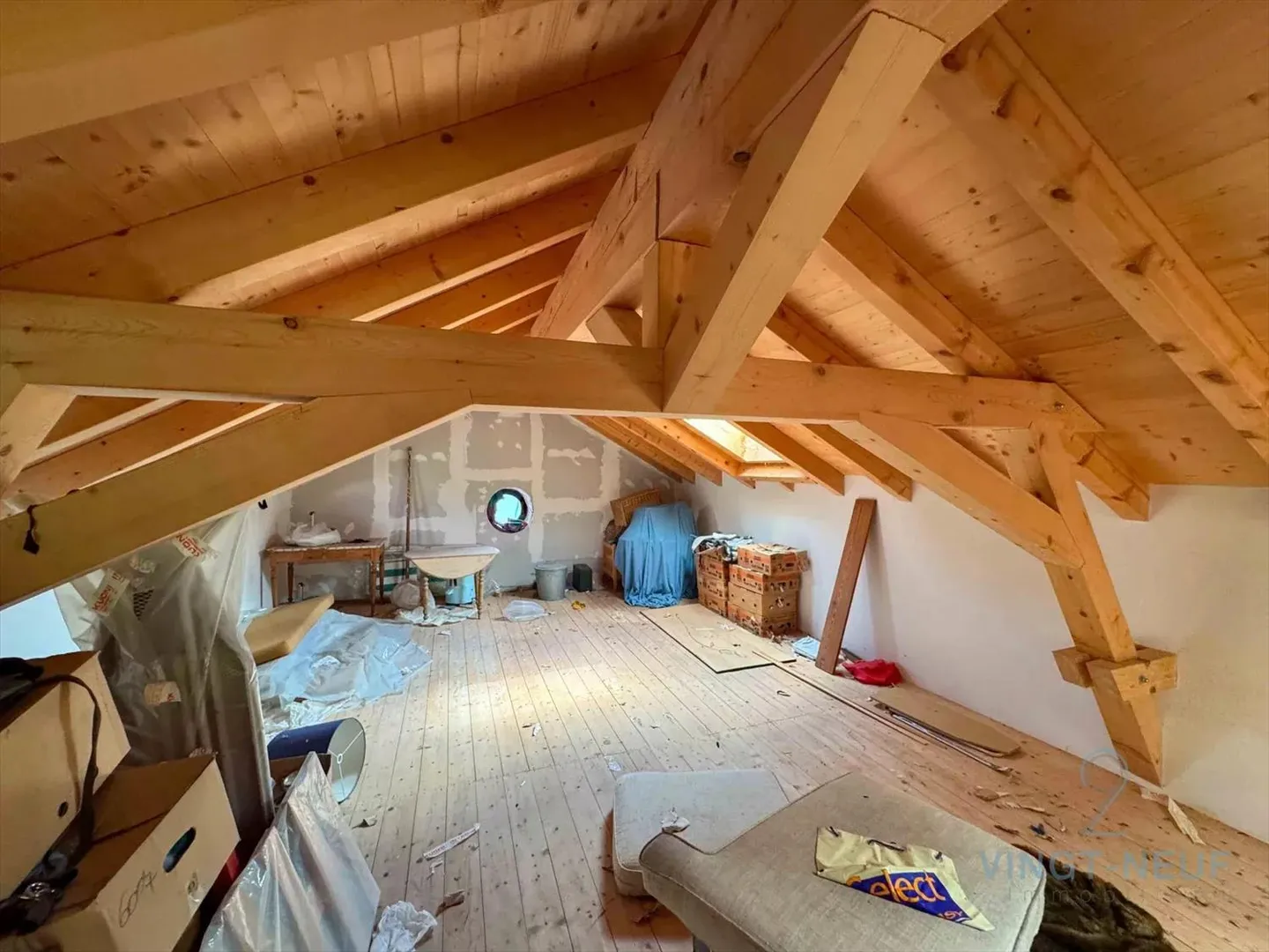 Casa a schiera affascinante nel villaggio del 1906, a 14 minuti dal centro di Monthey - Foto 13 di 13