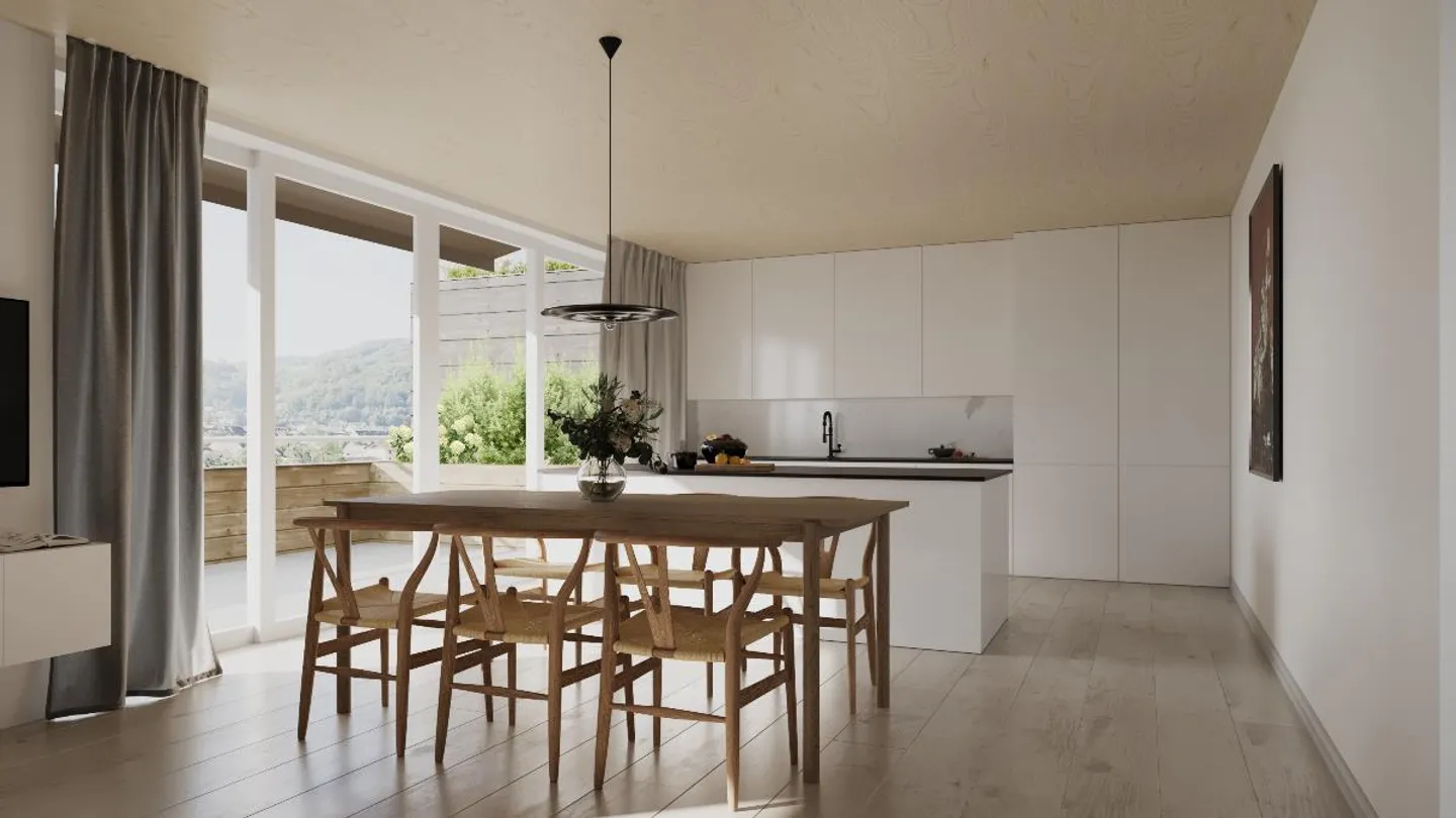 Sole, Legno & Acqua - Vita in Attico Tranquilla presso l'Idilliaco Böschmattbächlein - Foto 4 di 7
