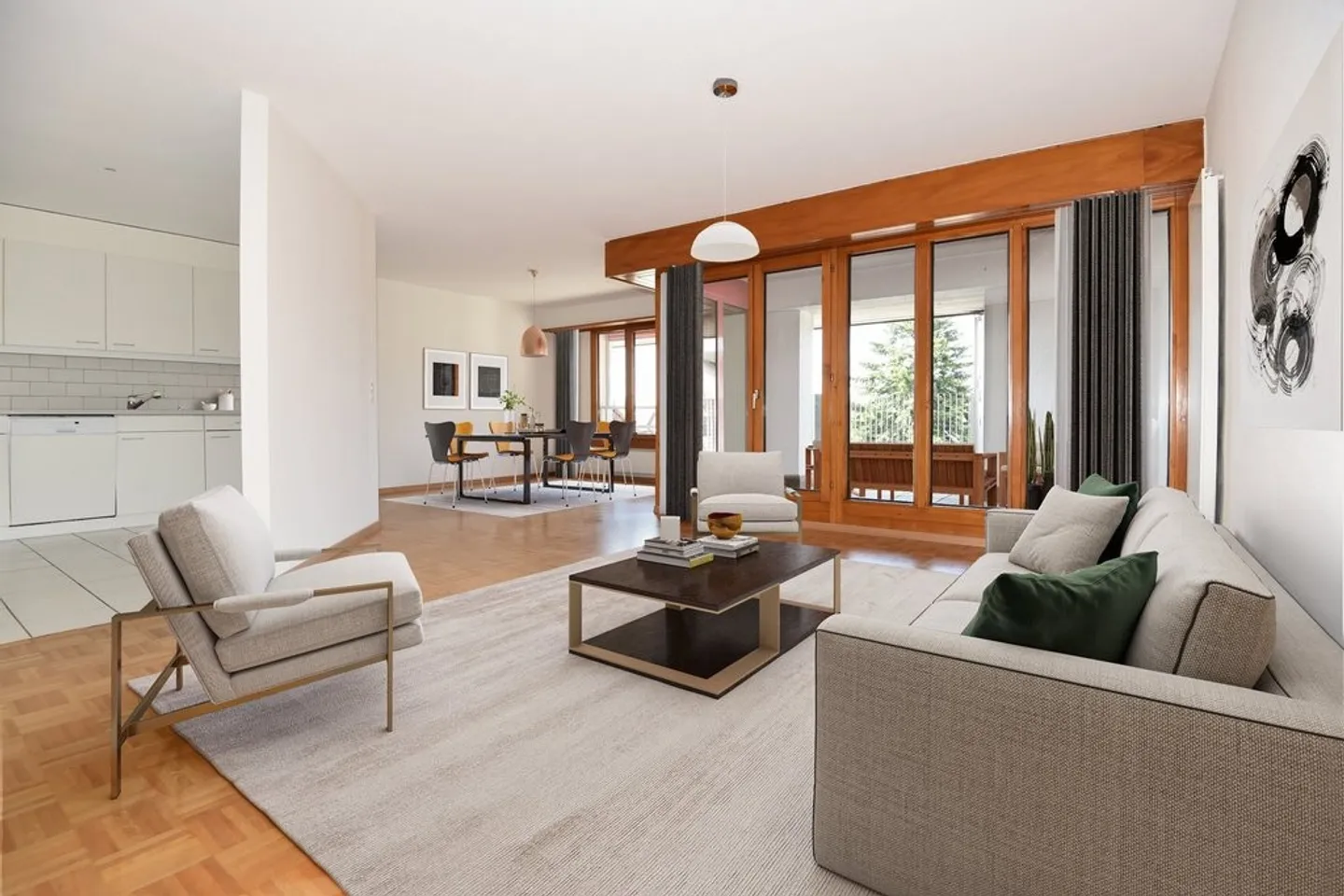 4-room apartment - Photo 2 of 6