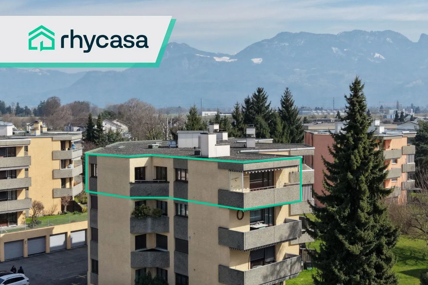 Vivere sopra i tetti di Widnau, con terrazza soleggiata e panorama... - Foto 1 di 14