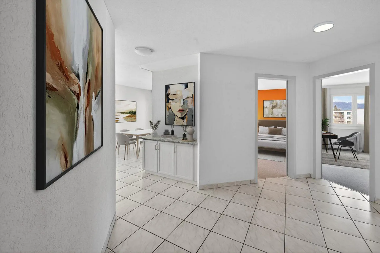 Vivere sopra i tetti di Widnau, con terrazza soleggiata e panorama... - Foto 4 di 14