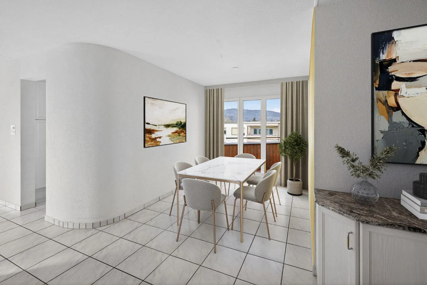 Vivere sopra i tetti di Widnau, con terrazza soleggiata e panorama... - Foto 6 di 14