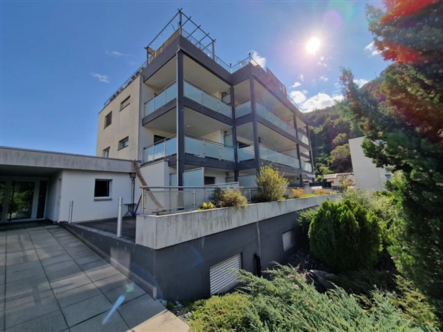 Magnifique et moderne appartement de 2.5 pièces à Aproz - Photo 12 sur 13