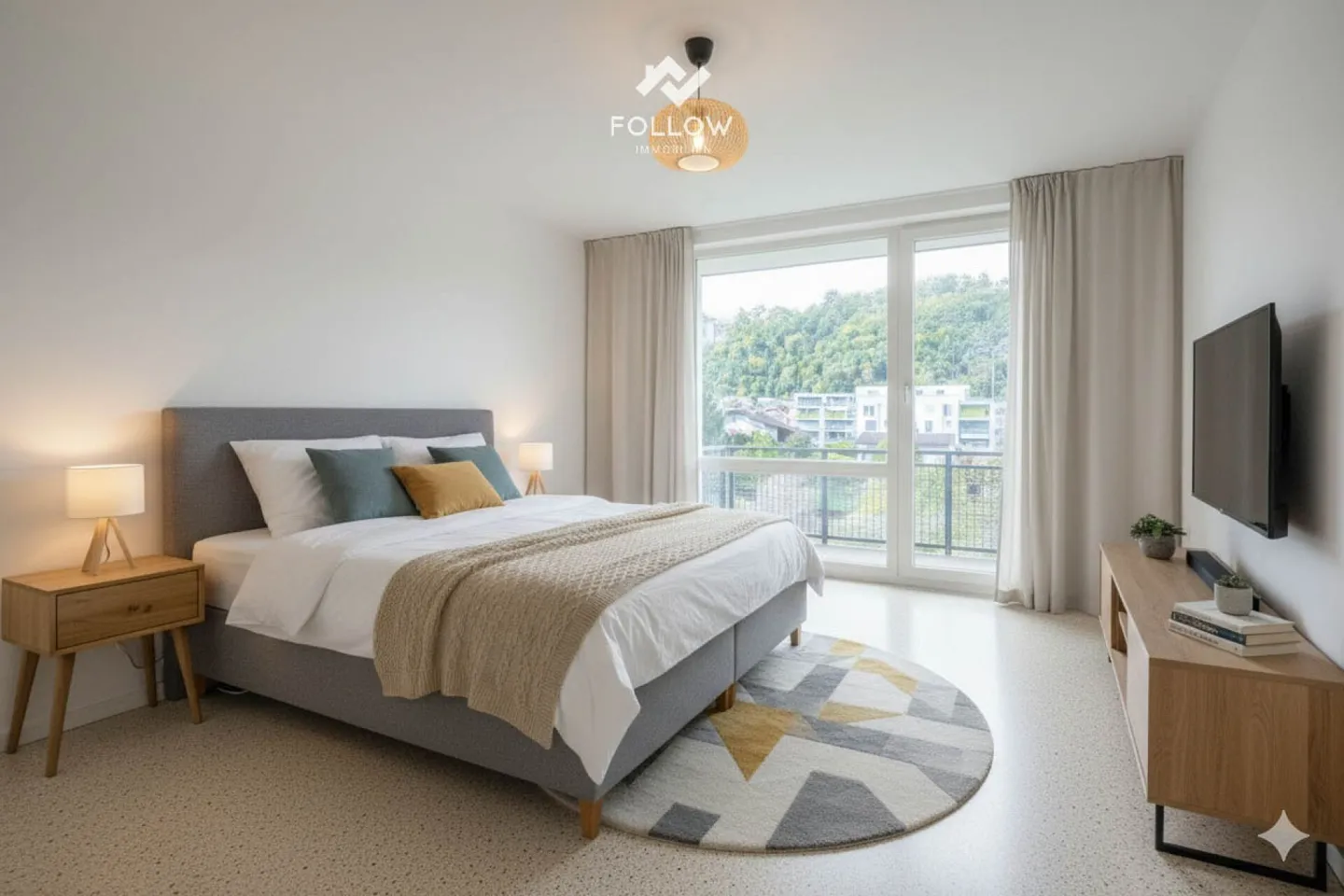 Licht, Raum und Lebensqualität - traumhafte 4.5-Zimmer-Wohnung im Herzen von Pieterlen - Foto 2 von 14