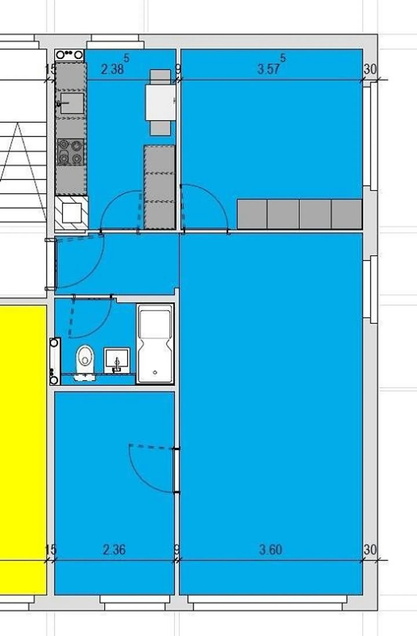 3.0 Room Apartment in Breitsch - Photo 9 of 9