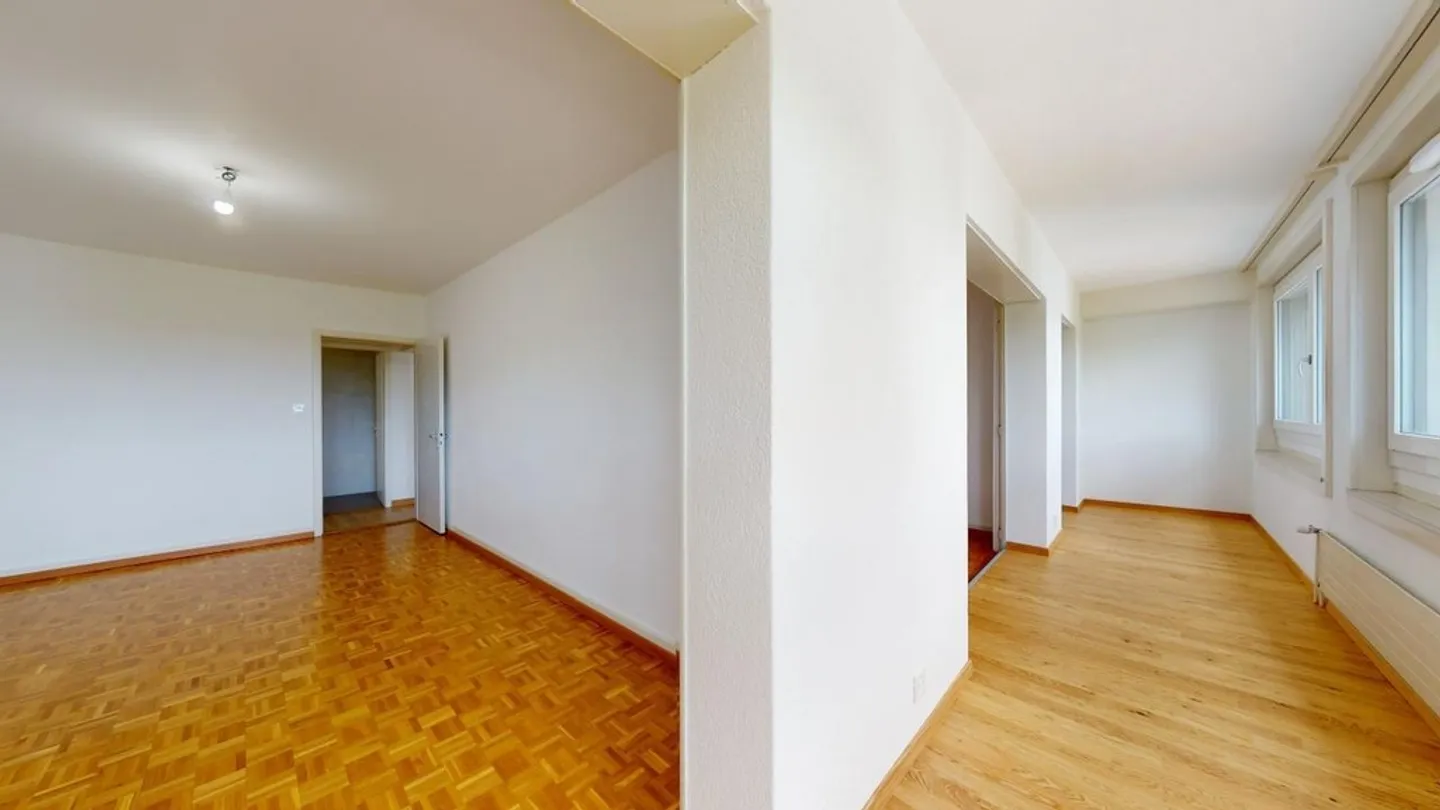 Large 3.5 room apartment for rent in Pérolles - Photo 5 of 6