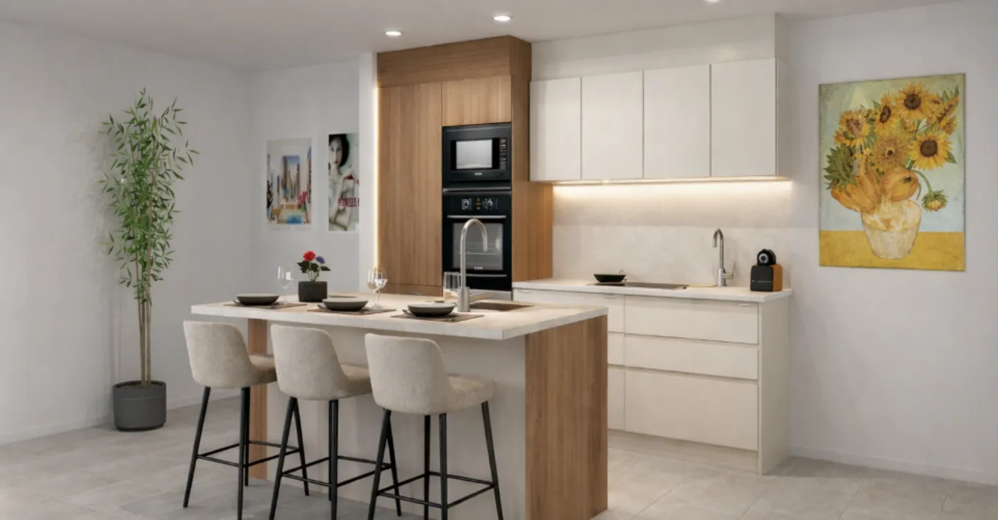 3.5 room apartment in new development opposite the Sierre Golf Course - Photo 3 of 10