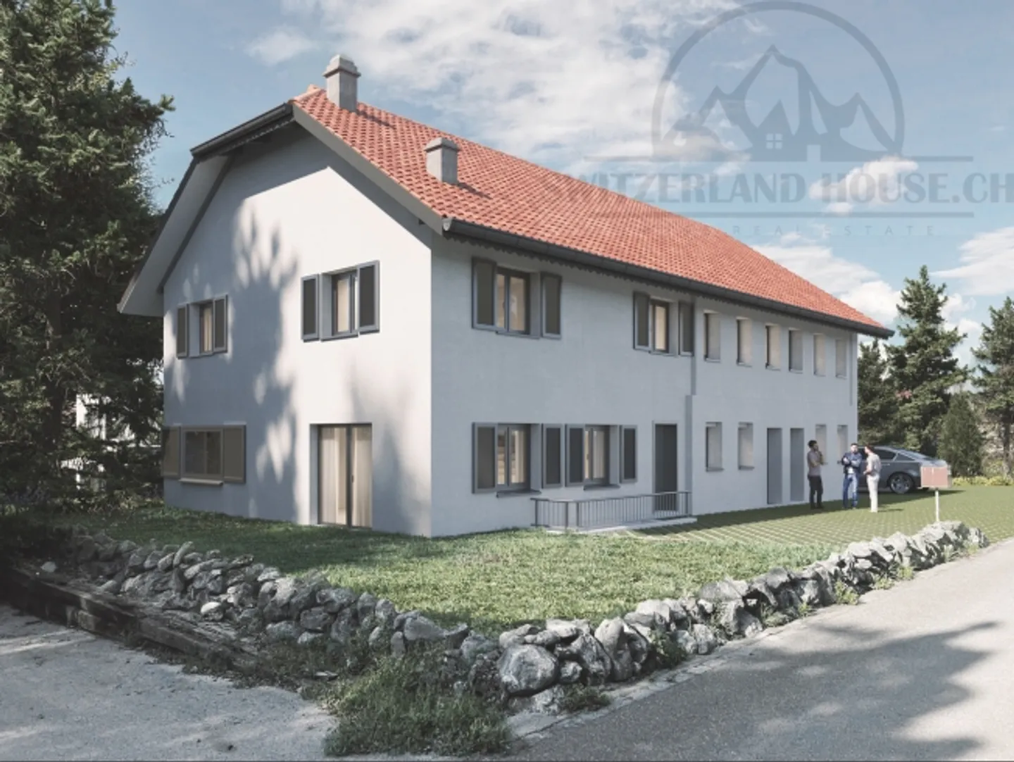 «Magnifico duplex indipendente 4,5 pcs a Domdidier vicino ai servizi» - Foto 3 di 10