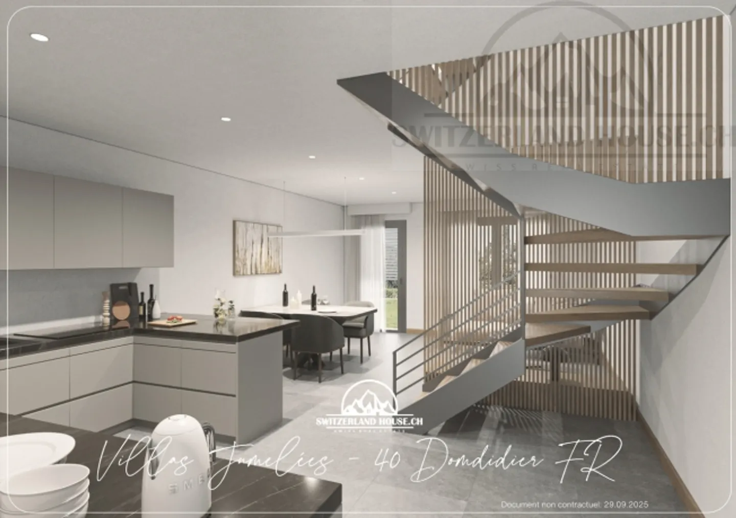 «Magnifico duplex indipendente 4,5 pcs a Domdidier vicino ai servizi» - Foto 10 di 10