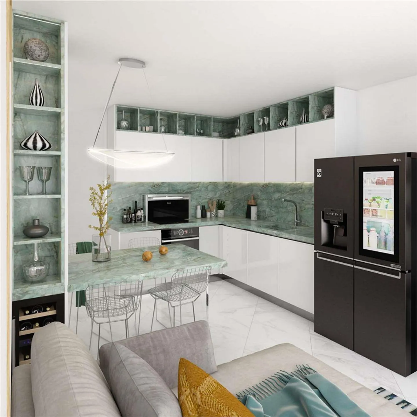 Appartement 3,5 pièces dans un quartier exclusif à Loreto - Vue merveilleuse - Photo 3 sur 11