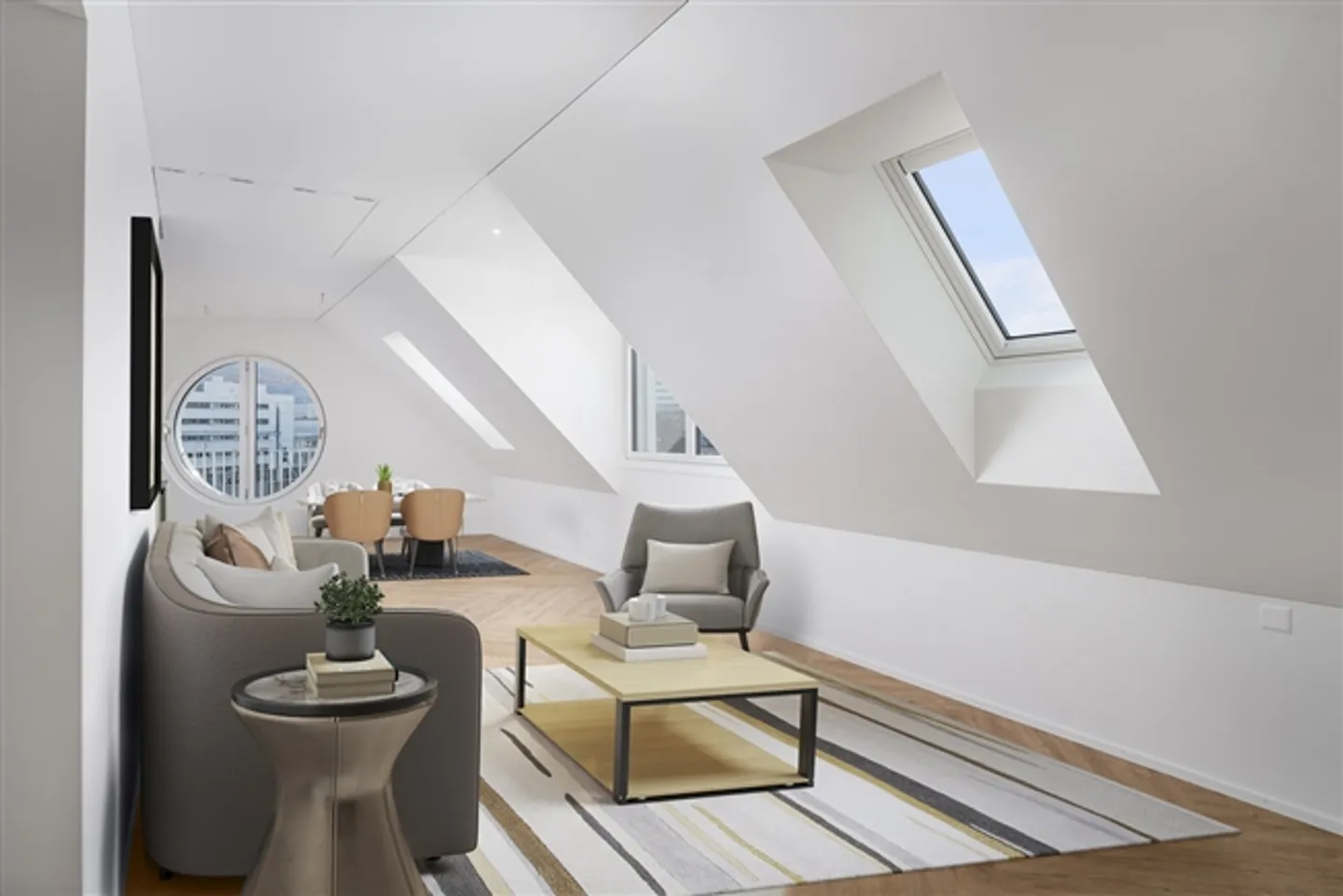 «Neubauwohnung mit grosszügiger, privater Panorama-Dachterrasse» - Foto 2 von 8