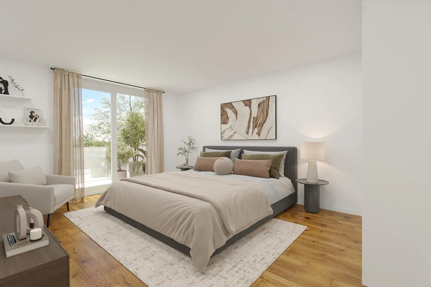 Modernes Apartment in Herznach - Foto 2 von 9