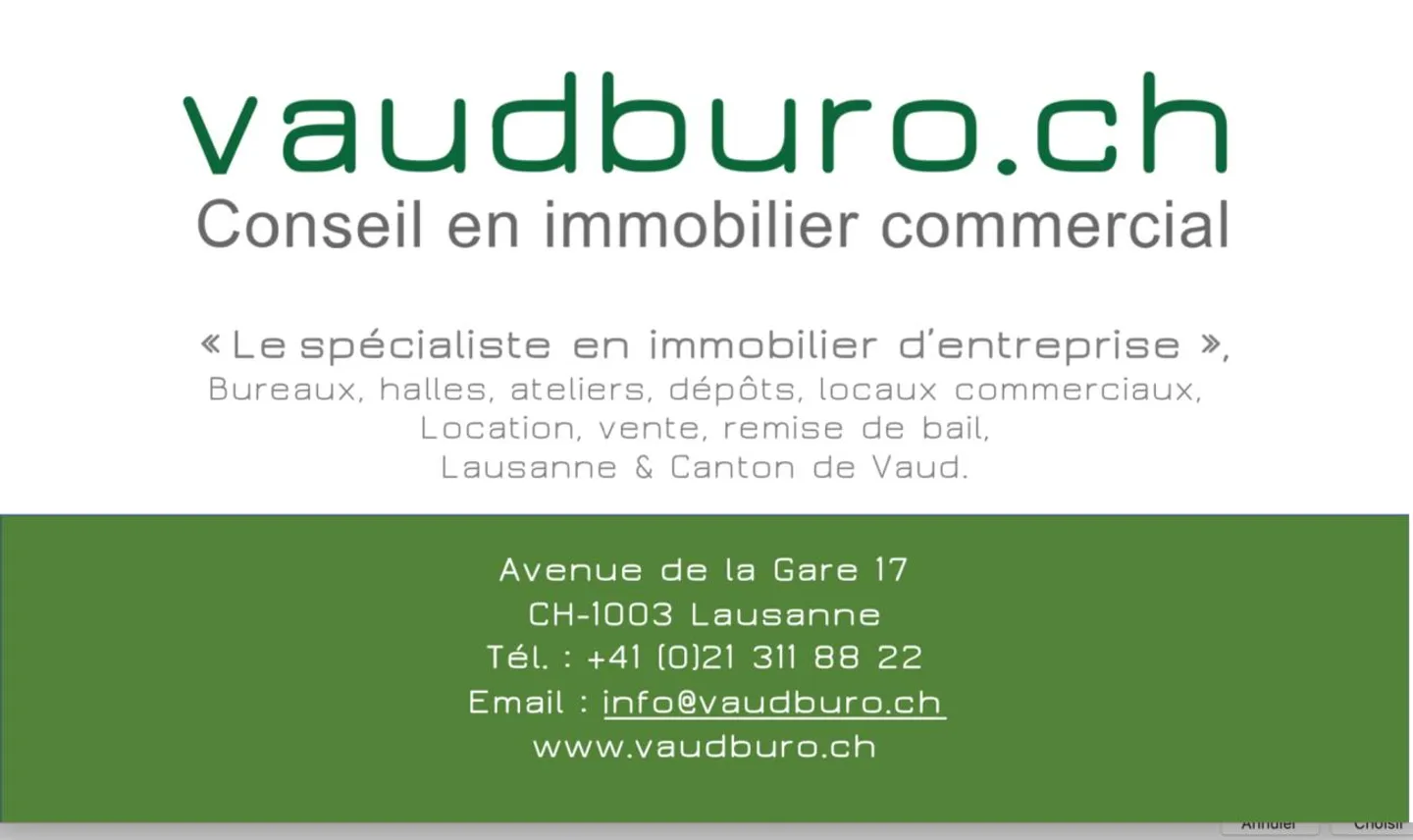 Vaud Büros, Gewerbeimmobilien, Werkstatt, Labor, Lager, Oue... - Foto 10 von 10