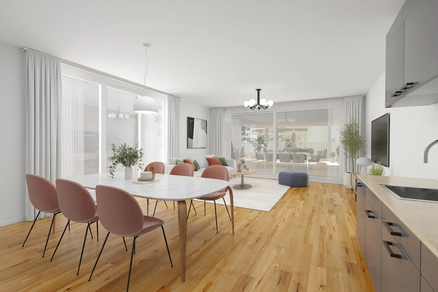 Modernes Apartment in Herznach - Foto 3 von 9