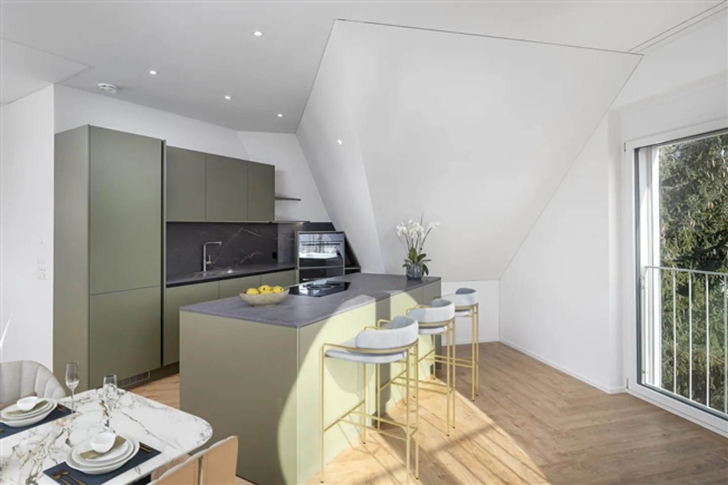 «Neubauwohnung mit grosszügiger, privater Panorama-Dachterrasse» - Foto 4 von 8