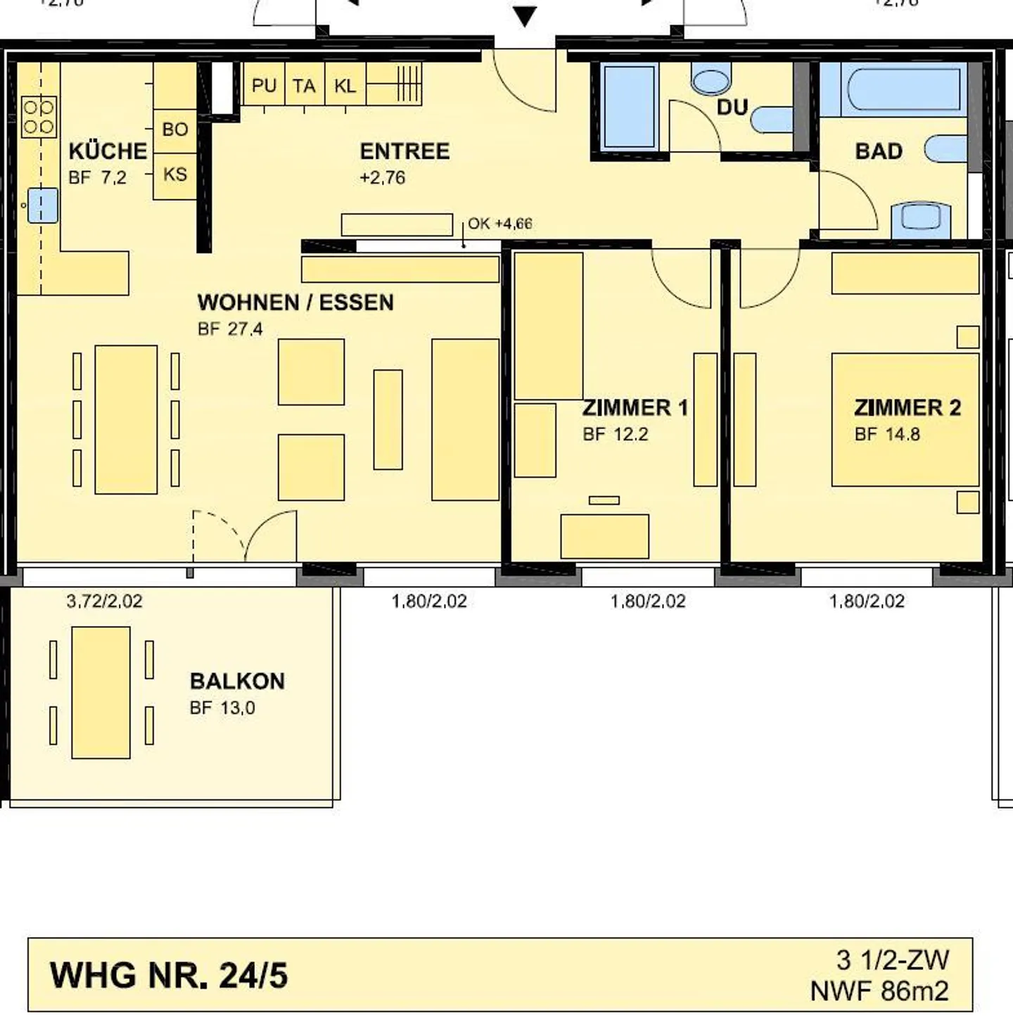 Moderne Wohnung in ruhiger Umgebung - Foto 8 von 8