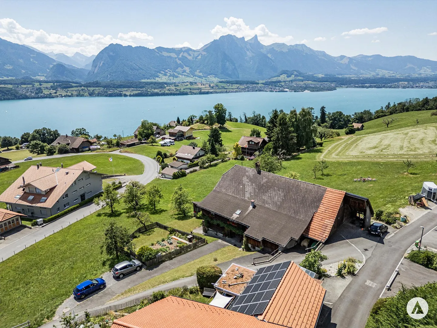 Idillio di fattoria con vista sul lago di Thun - Foto 7 di 13
