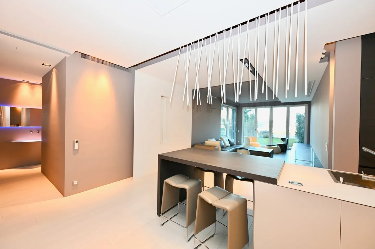 Modern Apartment with Garden: Design, Technology and Lake View - Photo 4 of 17