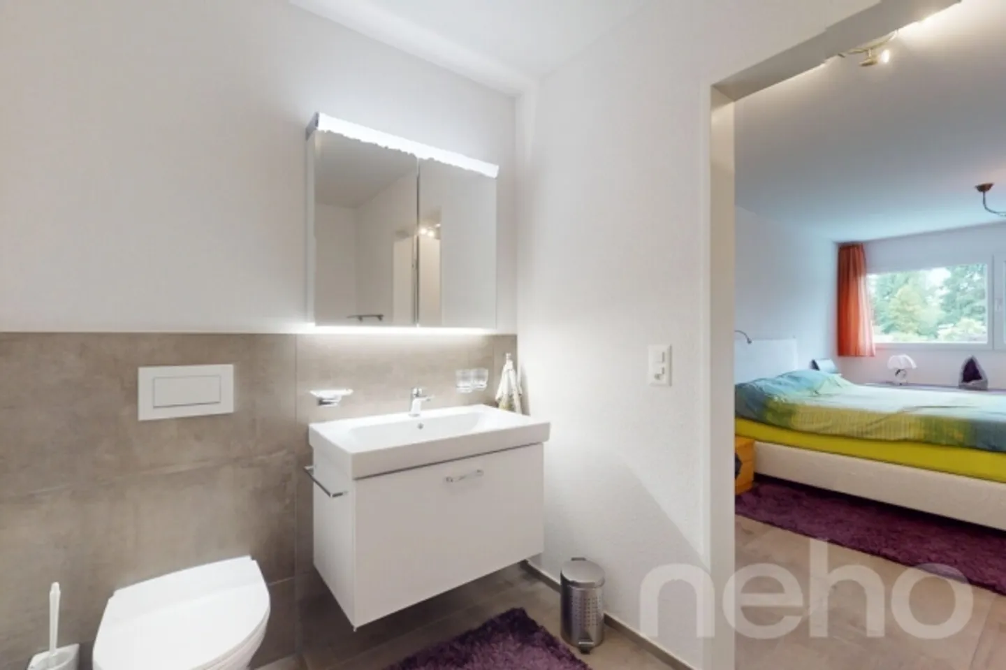 Appartamento moderno di 4,5 stanze con grande balcone - Foto 8 di 13
