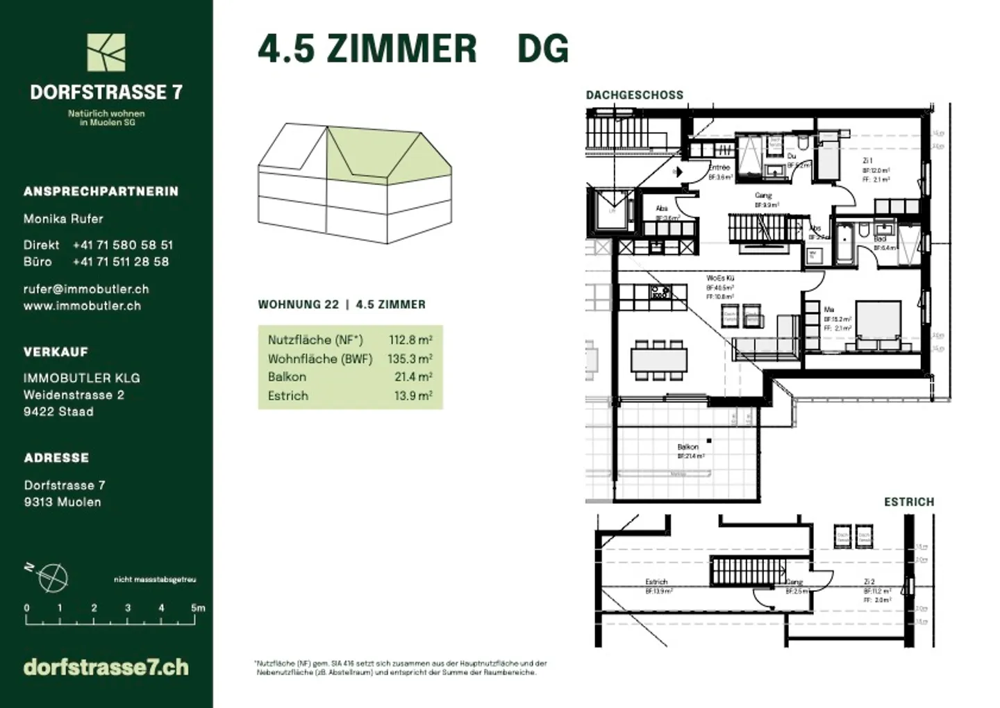 Appartamento attico geniale con bella vista - Foto 5 di 7