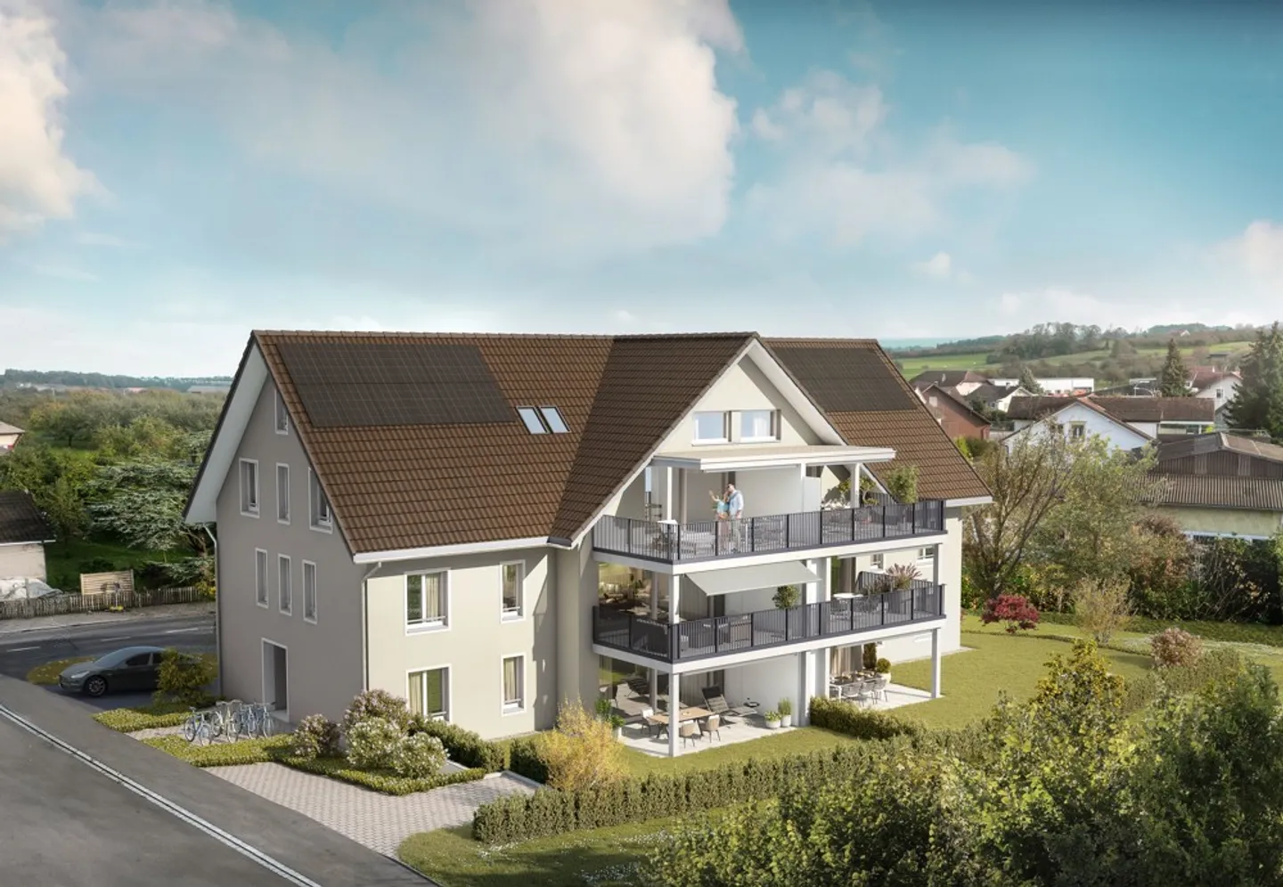 Appartamento attico geniale con bella vista - Foto 1 di 7