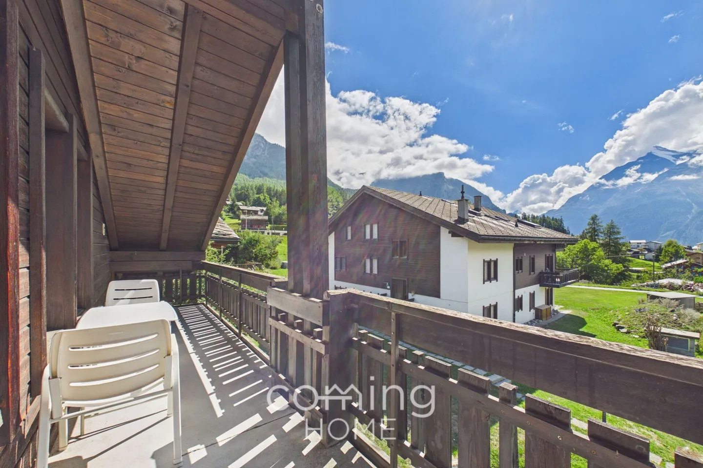 Vivere con vista sulle montagne - Incantevole appartamento di 4,5 stanze a Grächen - Foto 7 di 11