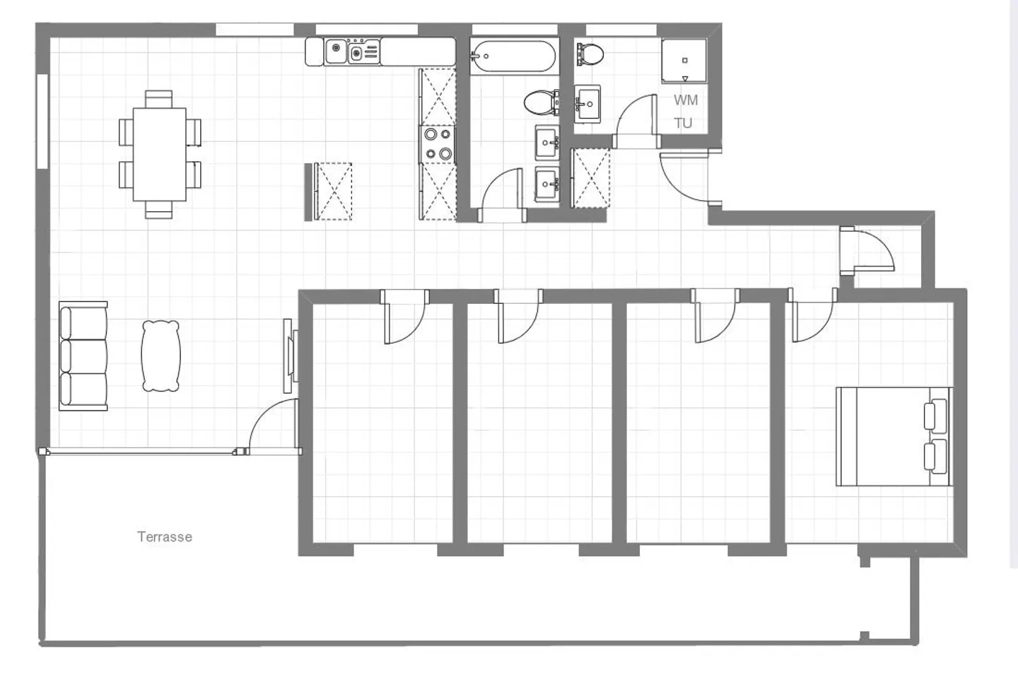Geräumige Wohnung in Langmatt - Foto 14 von 14