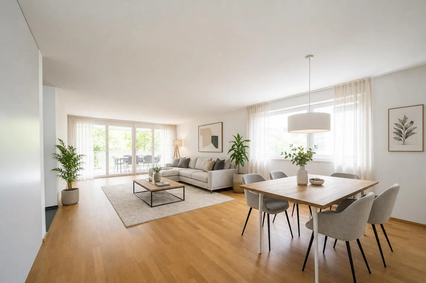Geräumige Wohnung in Langmatt - Foto 1 von 14