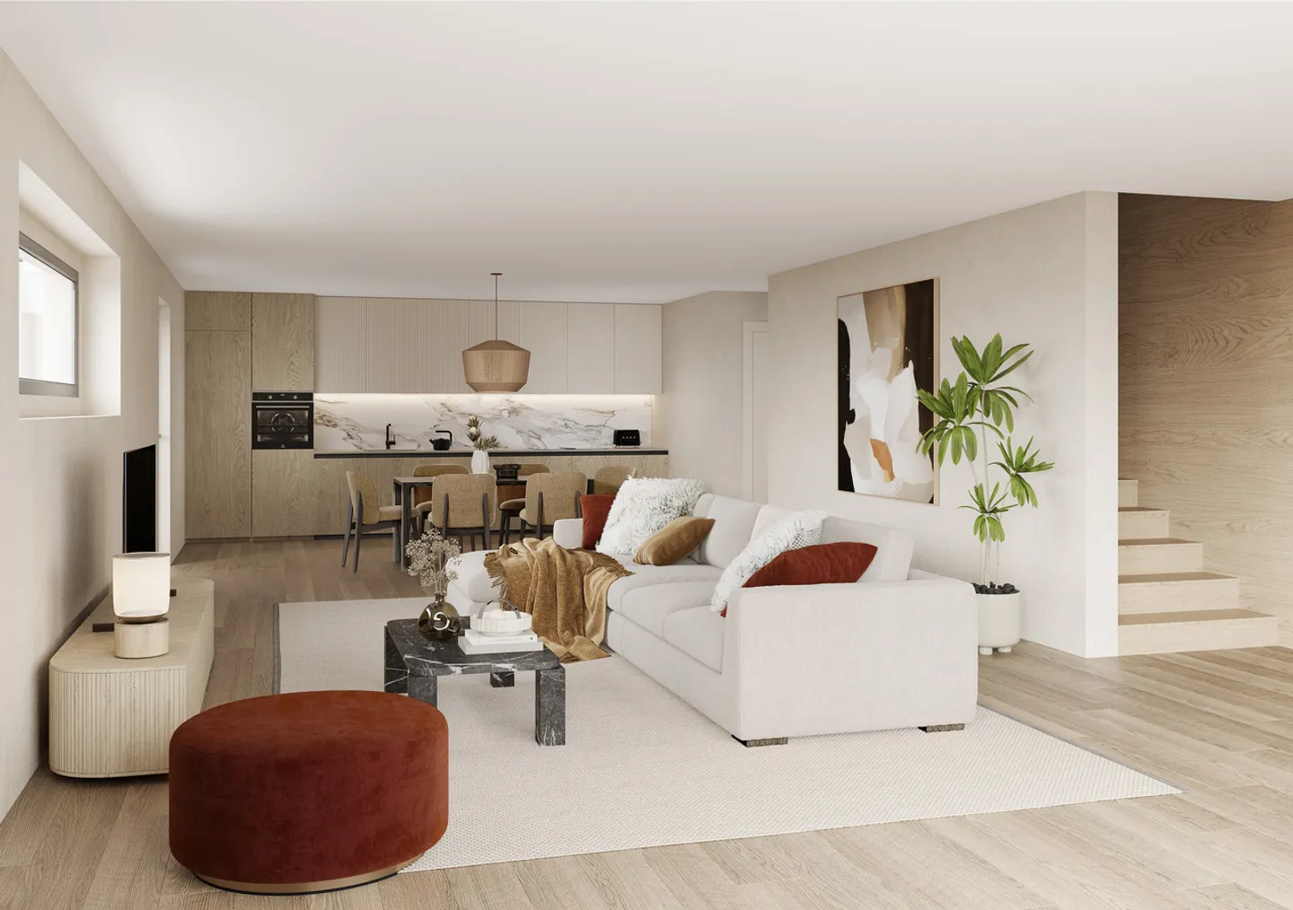 Villa a schiera nuova con vista lago - Foto 5 di 6