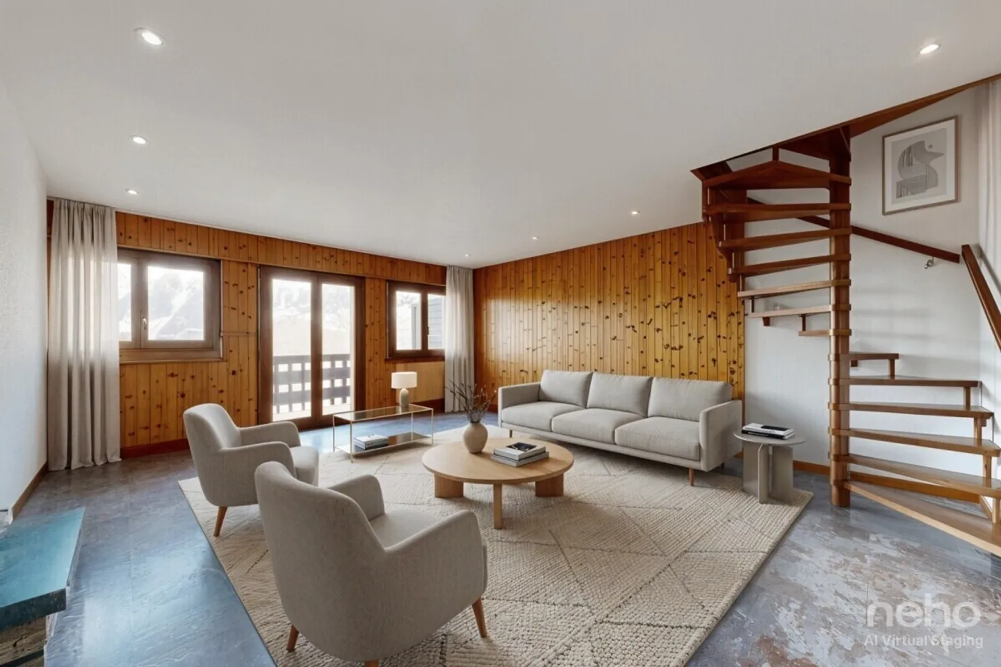 Duplex più una camera indipendente con vista panoramica - Foto 1 di 12